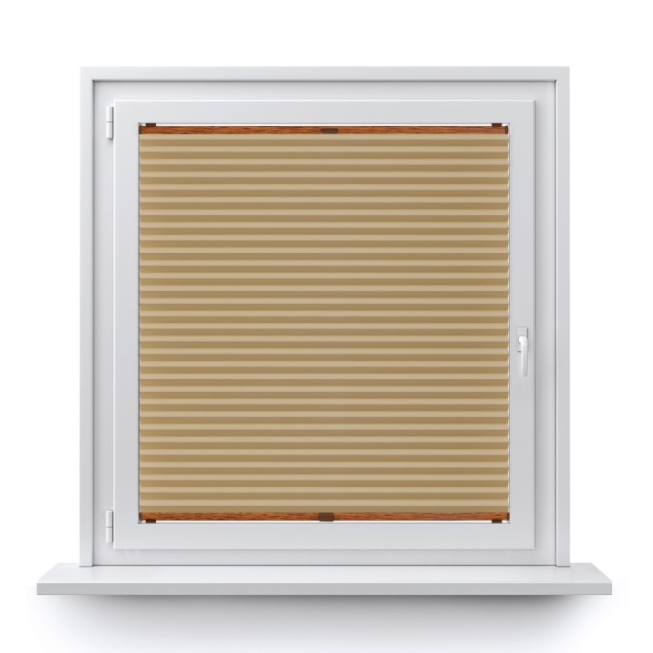 Plisa bezinwazyjna Metallic Przyciemniająca Beżowa M7354