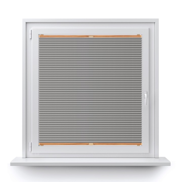 Plisa bezinwazyjna Plaster miodu Zaciemniająca Miodu Szara Ad7006