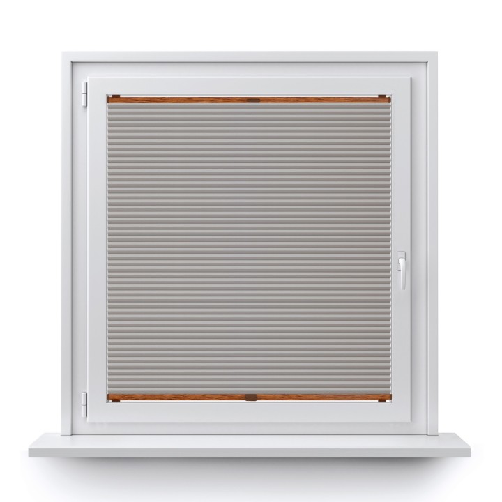 Plisa bezinwazyjna Plaster miodu Zaciemniająca Miodu Szara Jasna Ad7004