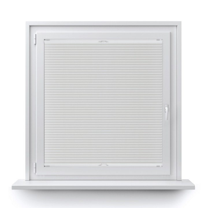 Plisa bezinwazyjna Plaster miodu Przyciemniająca Biała Ad1