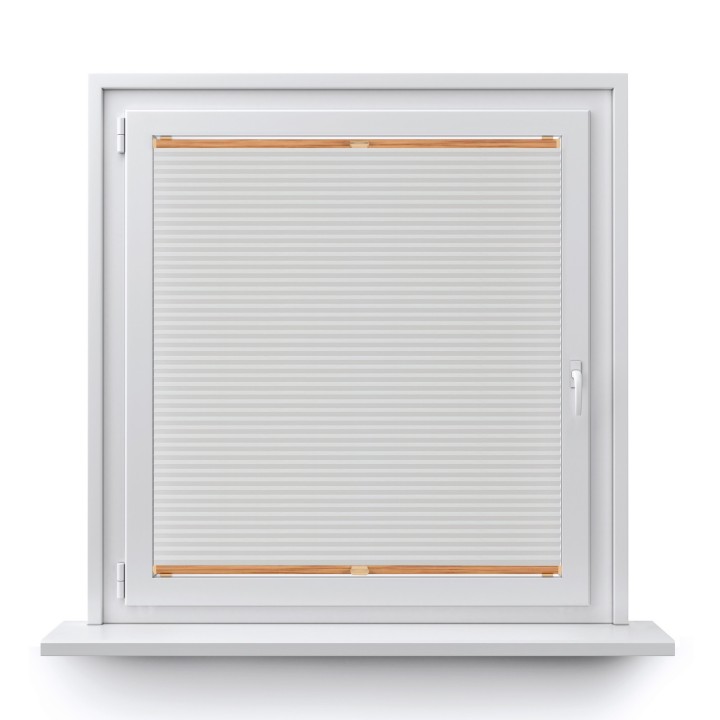 Plisa bezinwazyjna Plaster miodu Przyciemniająca Biała Ad1