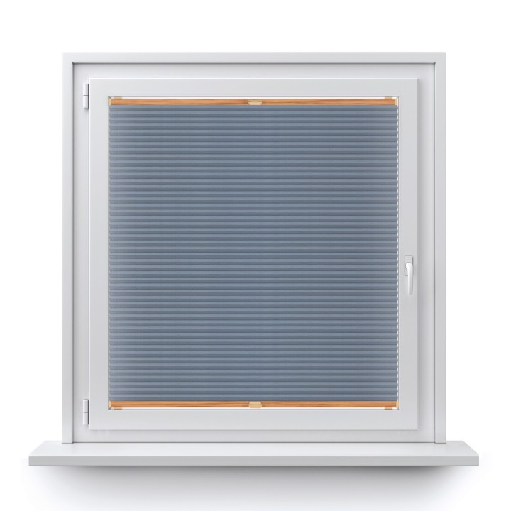 Plisa bezinwazyjna Plaster miodu Przyciemniająca Stalowa Ad8