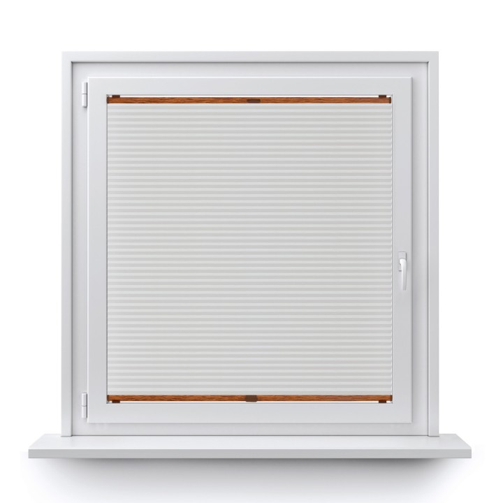 Plisa bezinwazyjna Plaster miodu Przyciemniająca Biała Ad1