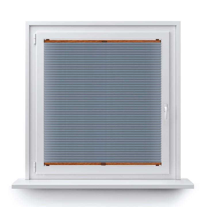 Plisa bezinwazyjna Plaster miodu Przyciemniająca Stalowa Ad8