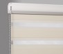 Cassette Superior roller blind Day-Night Bahama XV Perłowy BH1508