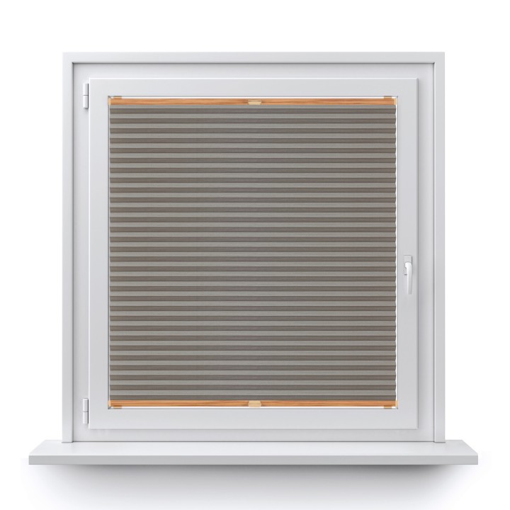 Plisa bezinwazyjna Fair Reflex Przyciemniająca Szara 2370