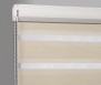 Cassette Superior roller blind Day-Night Bahama XXIII Krem Paseczki BH2302