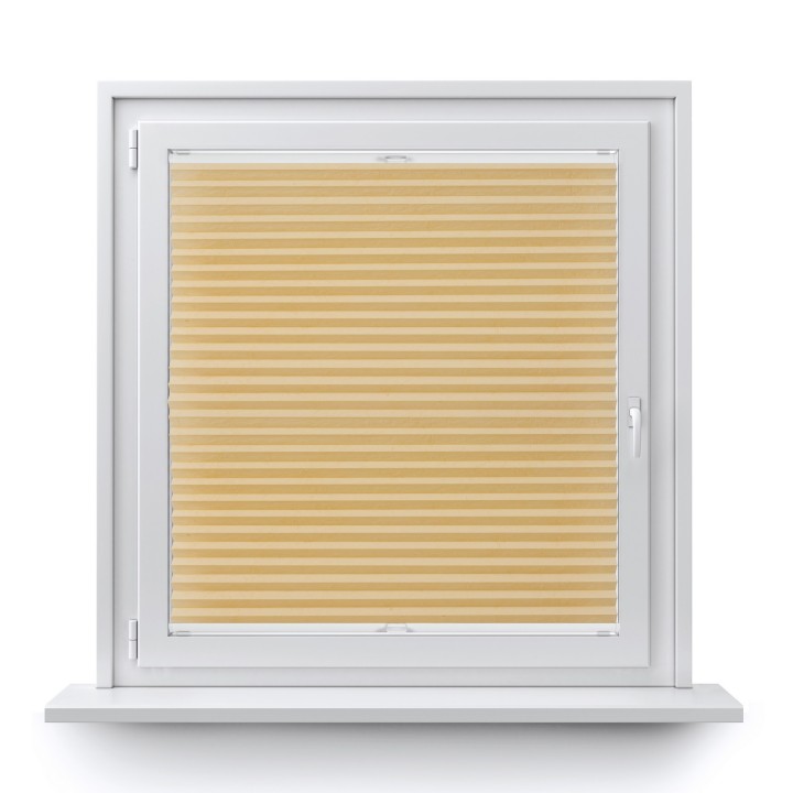 Plisa bezinwazyjna Gnieciona Przyciemniająca Kremowa 932