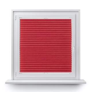 Plisa bezinwazyjna Gnieciona Przyciemniająca Czerwona Cp10452