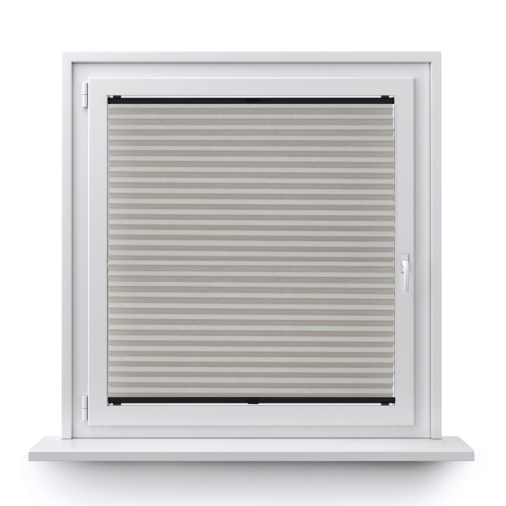 Plisa bezinwazyjna Gnieciona Przyciemniająca Jasna Szara Cp7040