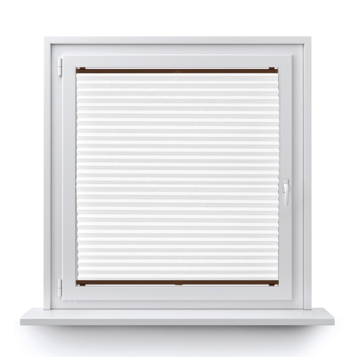 Plisa bezinwazyjna Gnieciona Przyciemniająca Biała 930