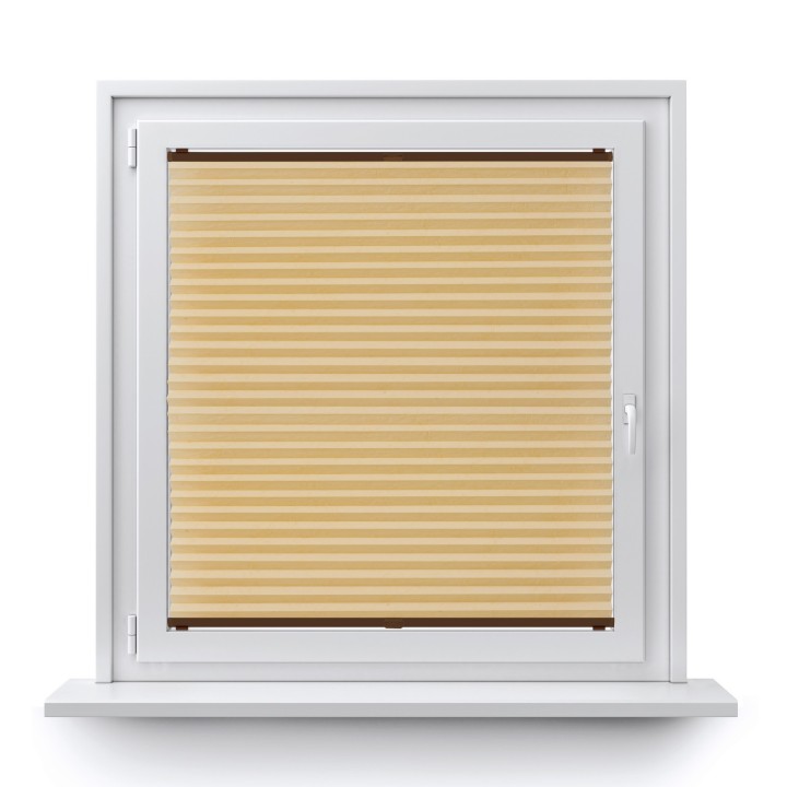 Plisa bezinwazyjna Gnieciona Przyciemniająca Kremowa 932