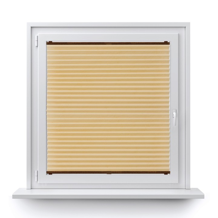 Plisa bezinwazyjna Gnieciona Przyciemniająca Kremowa 932