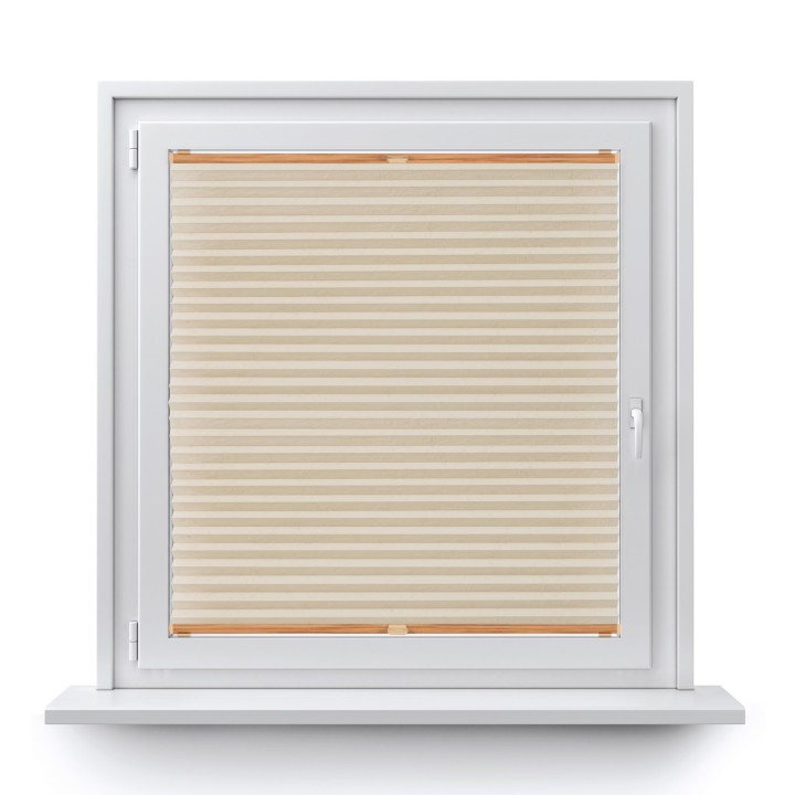 Plisa bezinwazyjna Gnieciona Przyciemniająca Beżowa 931