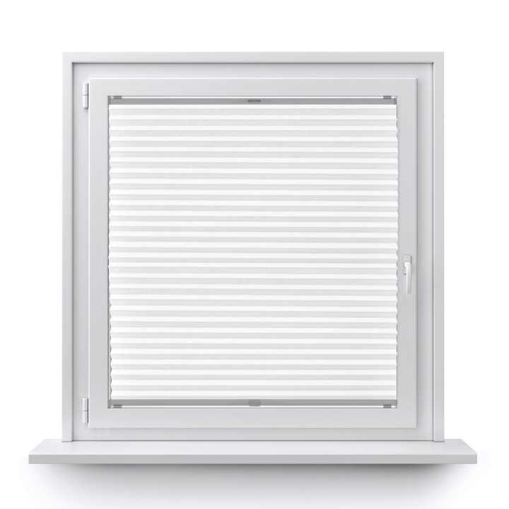 Plisa bezinwazyjna Gnieciona Przyciemniająca Biała 930