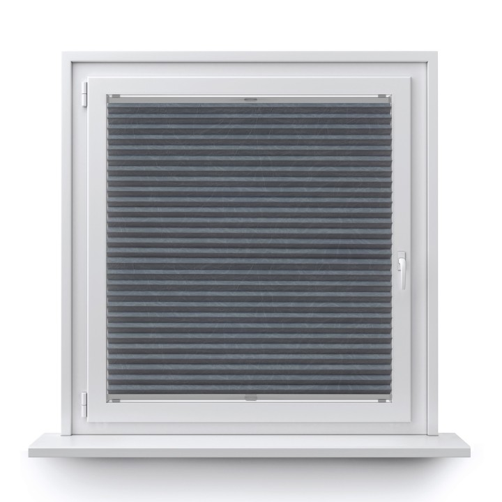 Plisa bezinwazyjna Gnieciona Przyciemniająca Szara 934