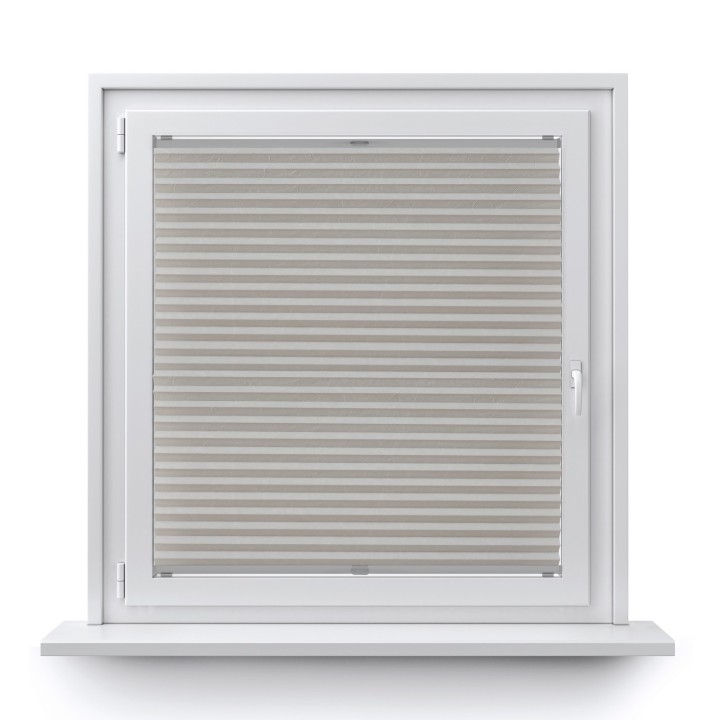 Plisa bezinwazyjna Gnieciona Przyciemniająca Jasna Szara Cp7040