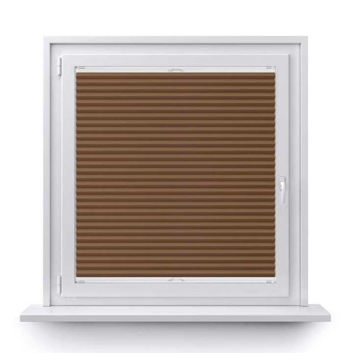 Plisa bezinwazyjna Premium Zaciemniająca Brązowa 802