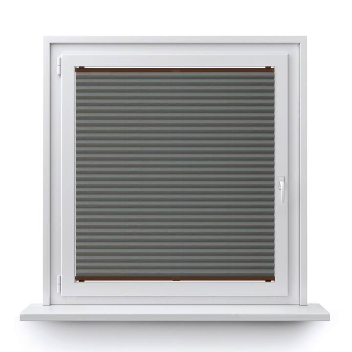 Plisa bezinwazyjna Premium Zaciemniająca Srebrna 903