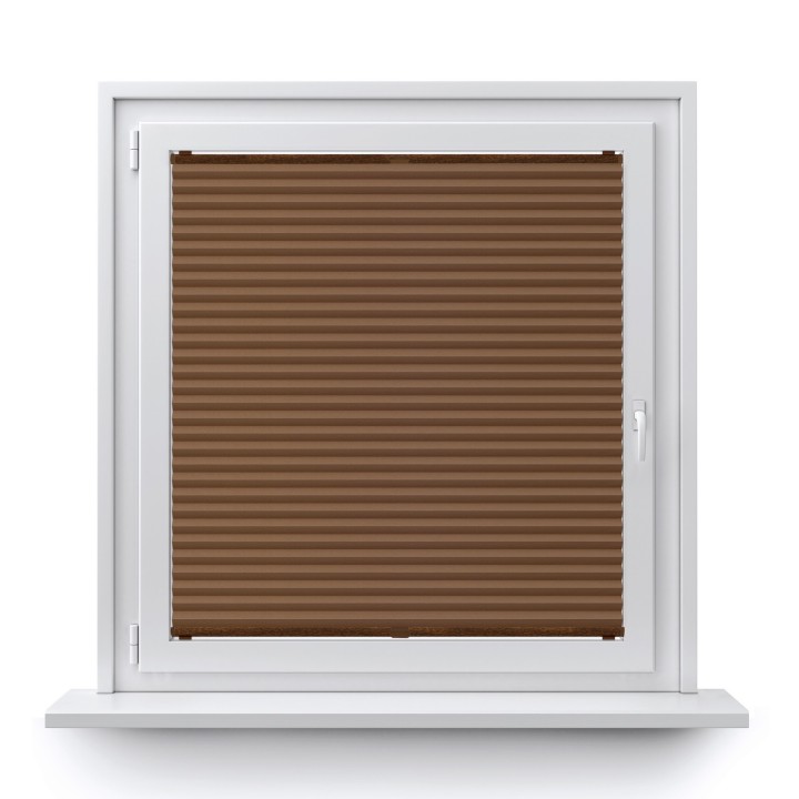 Plisa bezinwazyjna Premium Zaciemniająca Brązowa 802