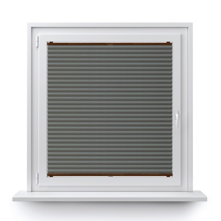 Plisa bezinwazyjna Premium Zaciemniająca Srebrna 903