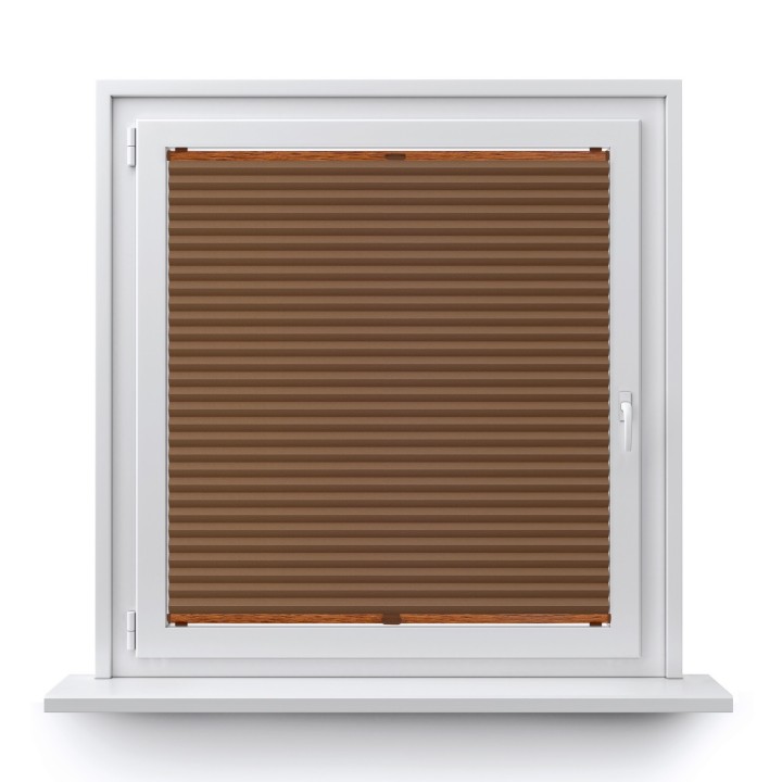 Plisa bezinwazyjna Premium Zaciemniająca Brązowa 802