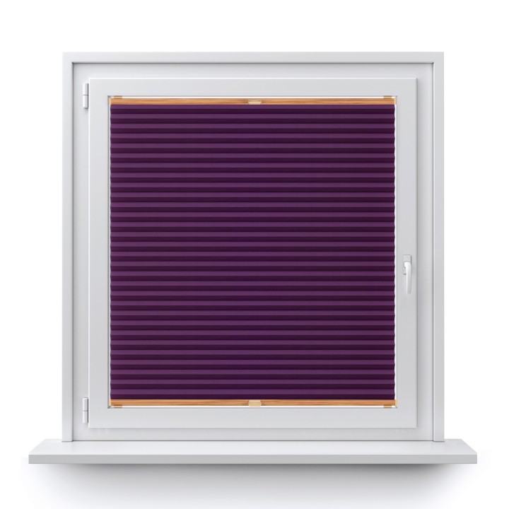 Plisa bezinwazyjna Basic Premium Przyciemniająca Fioletowa 104