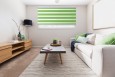 Cassette Superior roller blind Day-Night Classic Kiwi AG312