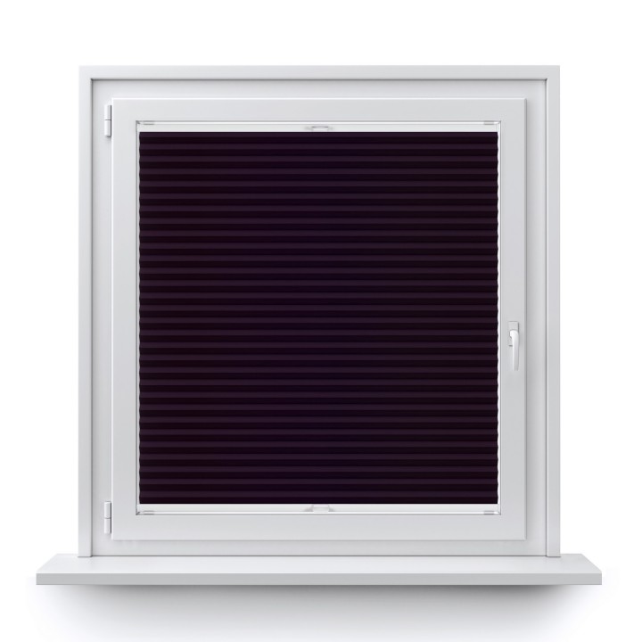 Plisa bezinwazyjna Basic Premium Przyciemniająca Ciemnofioletowa 117