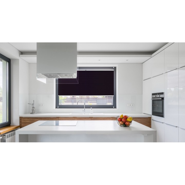 Plisa bezinwazyjna Basic Premium Przyciemniająca Ciemnofioletowa 117