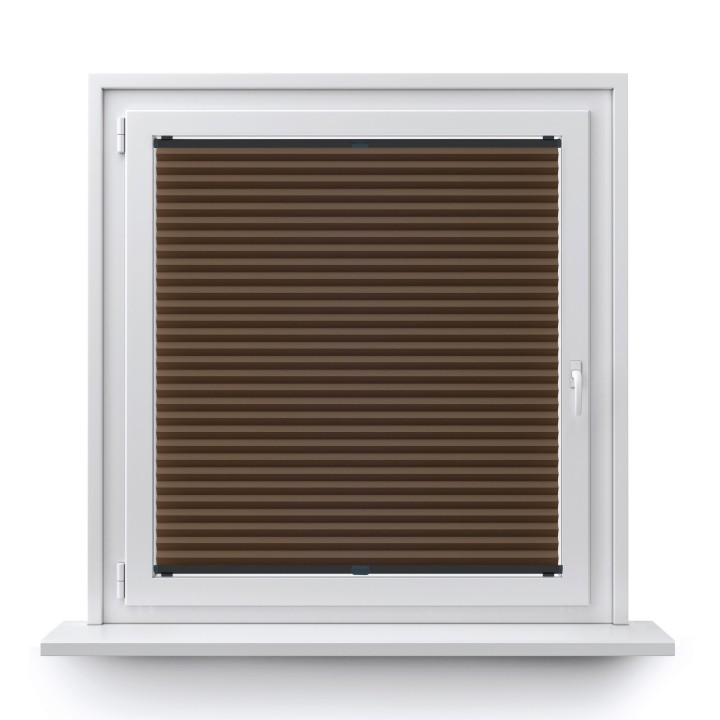 Plisa bezinwazyjna Basic Premium Przyciemniająca Brązowa 114