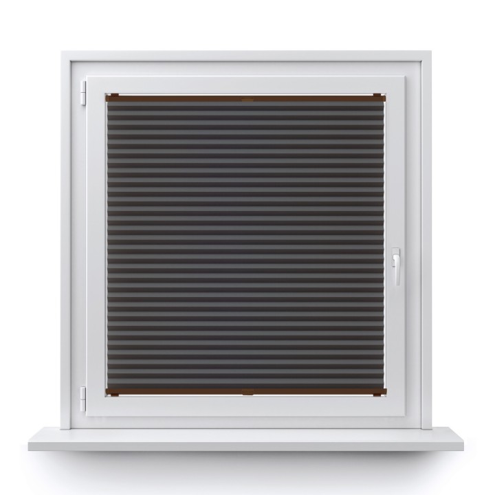 Plisa bezinwazyjna Basic Premium Przyciemniająca Szara 112