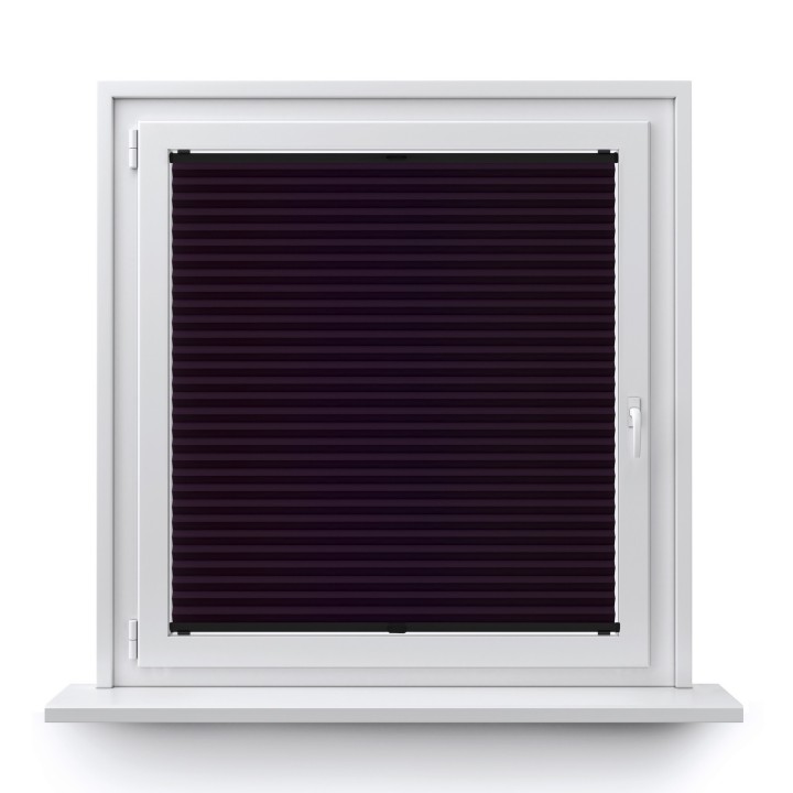 Plisa bezinwazyjna Basic Premium Przyciemniająca Ciemnofioletowa 117