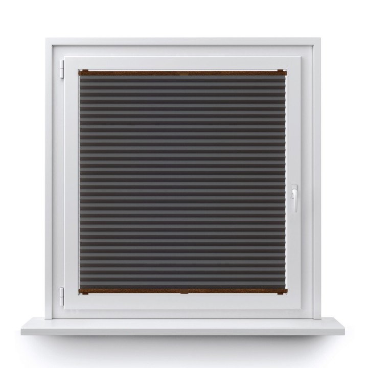 Plisa bezinwazyjna Basic Premium Przyciemniająca Szara 112