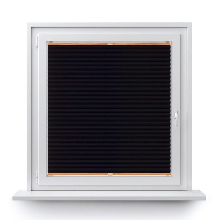 Plisa bezinwazyjna Basic Premium Przyciemniająca Czarna 113