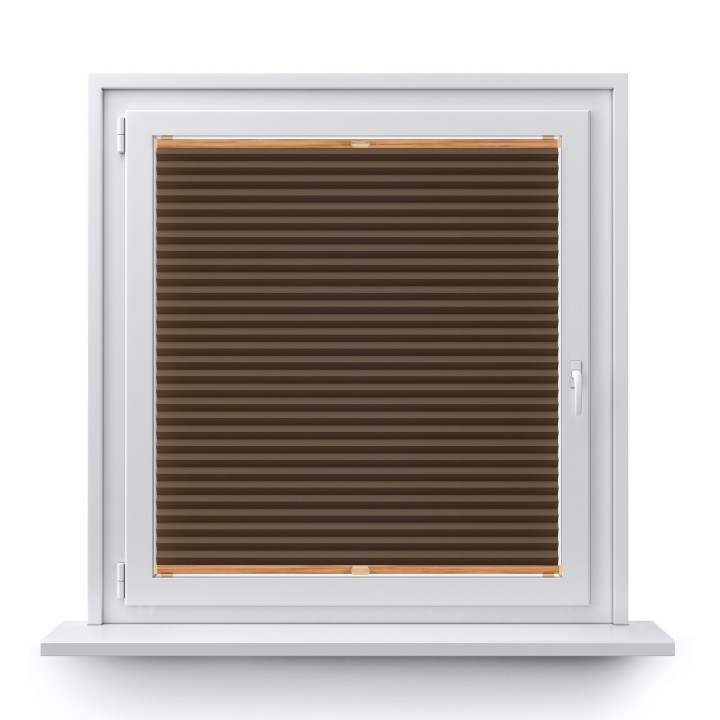 Plisa bezinwazyjna Basic Premium Przyciemniająca Brązowa 114