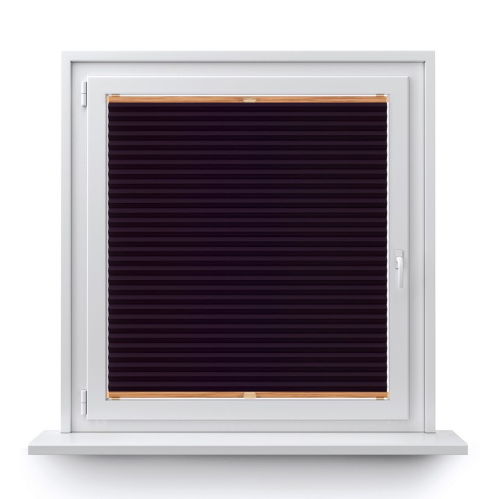 Plisa bezinwazyjna Basic Premium Przyciemniająca Ciemnofioletowa 117