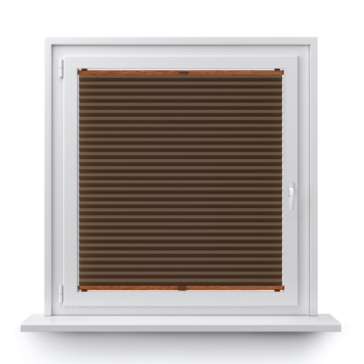 Plisa bezinwazyjna Basic Premium Przyciemniająca Brązowa 114