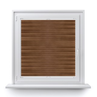 Plisa bezinwazyjna Bambus Przyciemniająca Brązowa 605