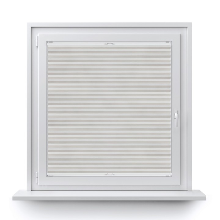 Plisa bezinwazyjna Bambus Przyciemniająca Biała 613