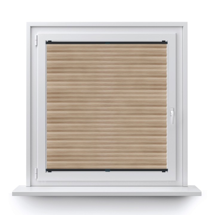 Plisa bezinwazyjna Bambus Przyciemniająca Kremowa 607