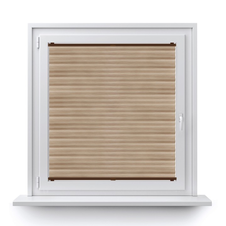 Plisa bezinwazyjna Bambus Przyciemniająca Kremowa 607