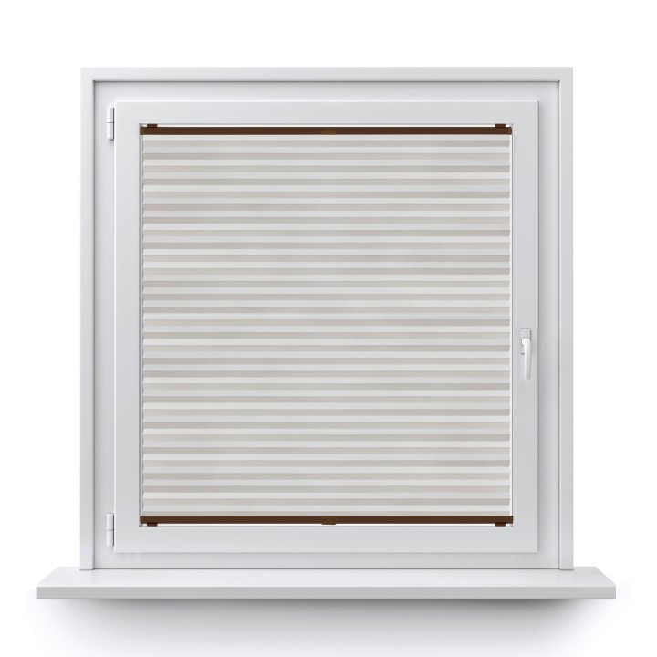 Plisa bezinwazyjna Bambus Przyciemniająca Biała 613