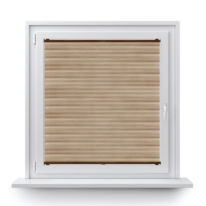 Plisa bezinwazyjna Bambus Przyciemniająca Kremowa 607