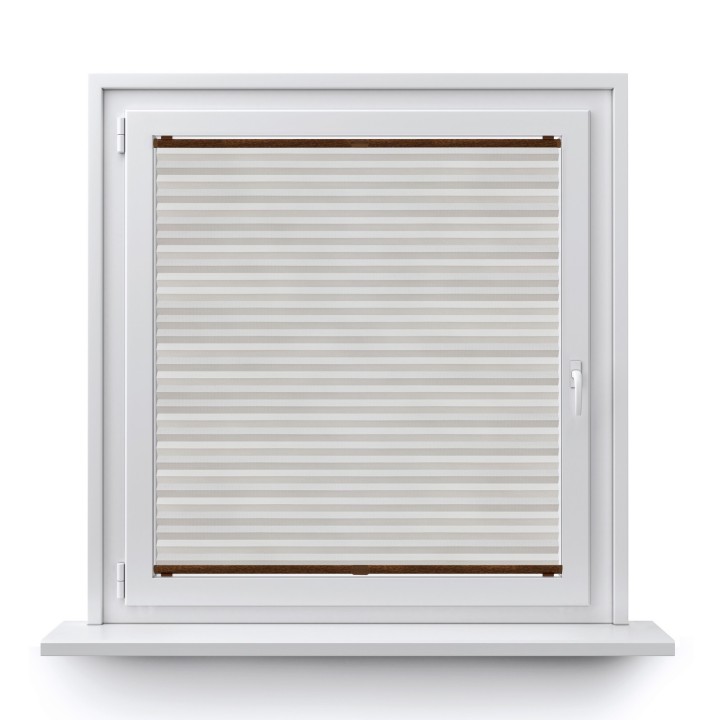 Plisa bezinwazyjna Bambus Przyciemniająca Biała 613