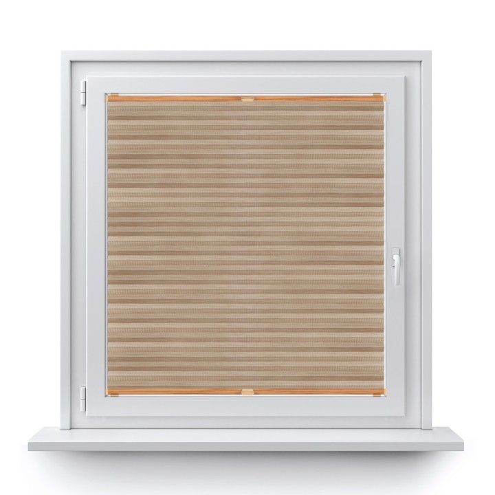 Plisa bezinwazyjna Bambus Przyciemniająca Kremowa 607