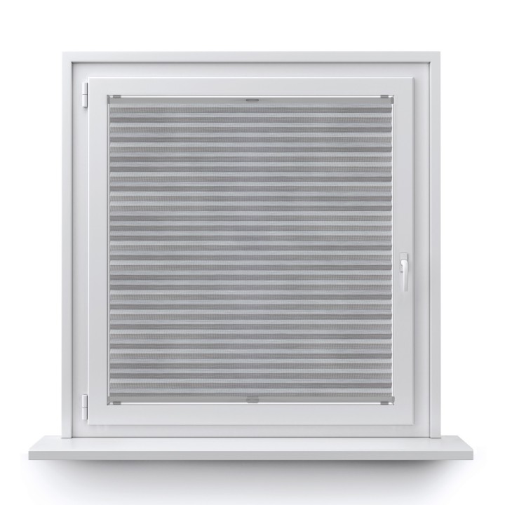 Plisa bezinwazyjna Bambus Przyciemniająca Szara 615