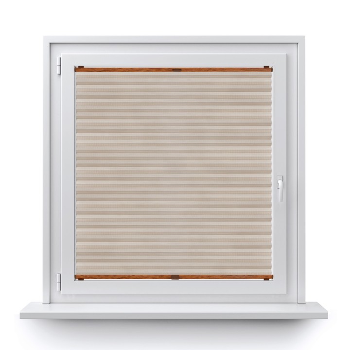Plisa bezinwazyjna Bambus Przyciemniająca Beżowa 601