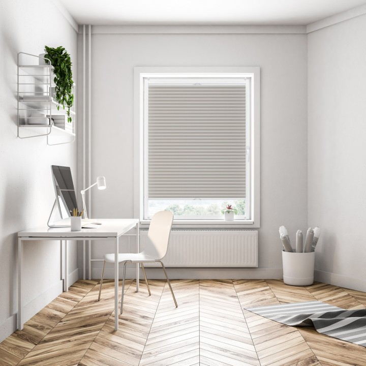 Plisa bezinwazyjna Exclusive Przyciemniająca Jasna Szara P8