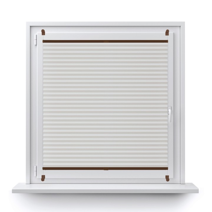 Plisa bezinwazyjna Exclusive Przyciemniająca Biała P1